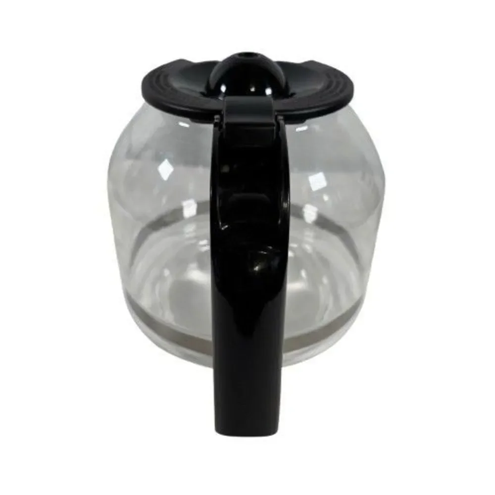 Bella 12 Cup Drip Coffee Maker Glass Carafe Pot Replacement Part with Lid/Cover